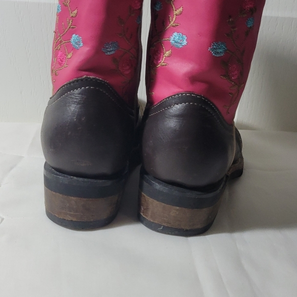 ❤ GIRL  BOOTS SIZE 13.5 100 % LEATHER - Picture 8 of 10